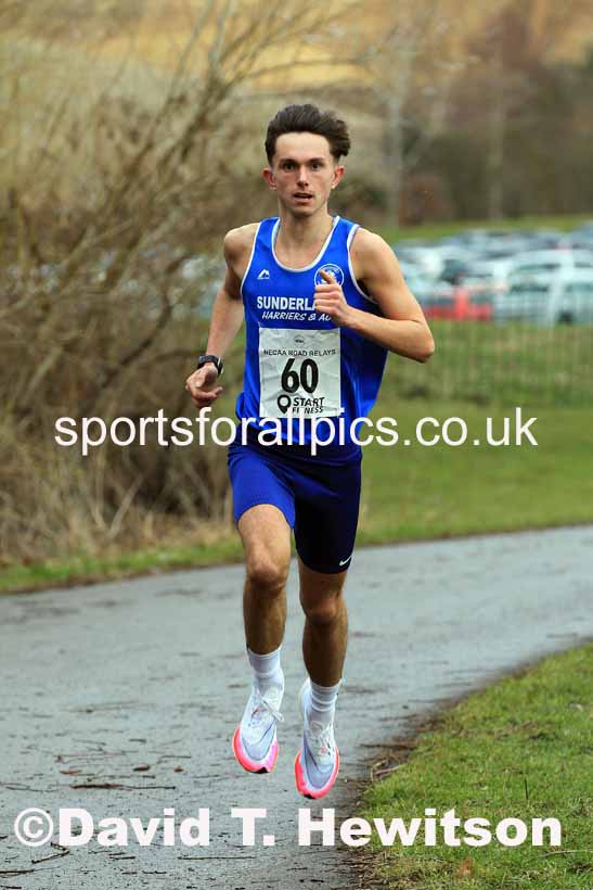 Senior Men and Veterans (Over 40s), 2023 NECAA Royal Signals Relays, Hetton le Hole, County Durham. Photo: David T. Hewitson/Sports for All Pics